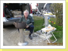 Günter war wieder der Grillmeister Günter war wieder der Grillmeister