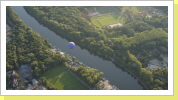 Ballon &uuml;ber der Saale